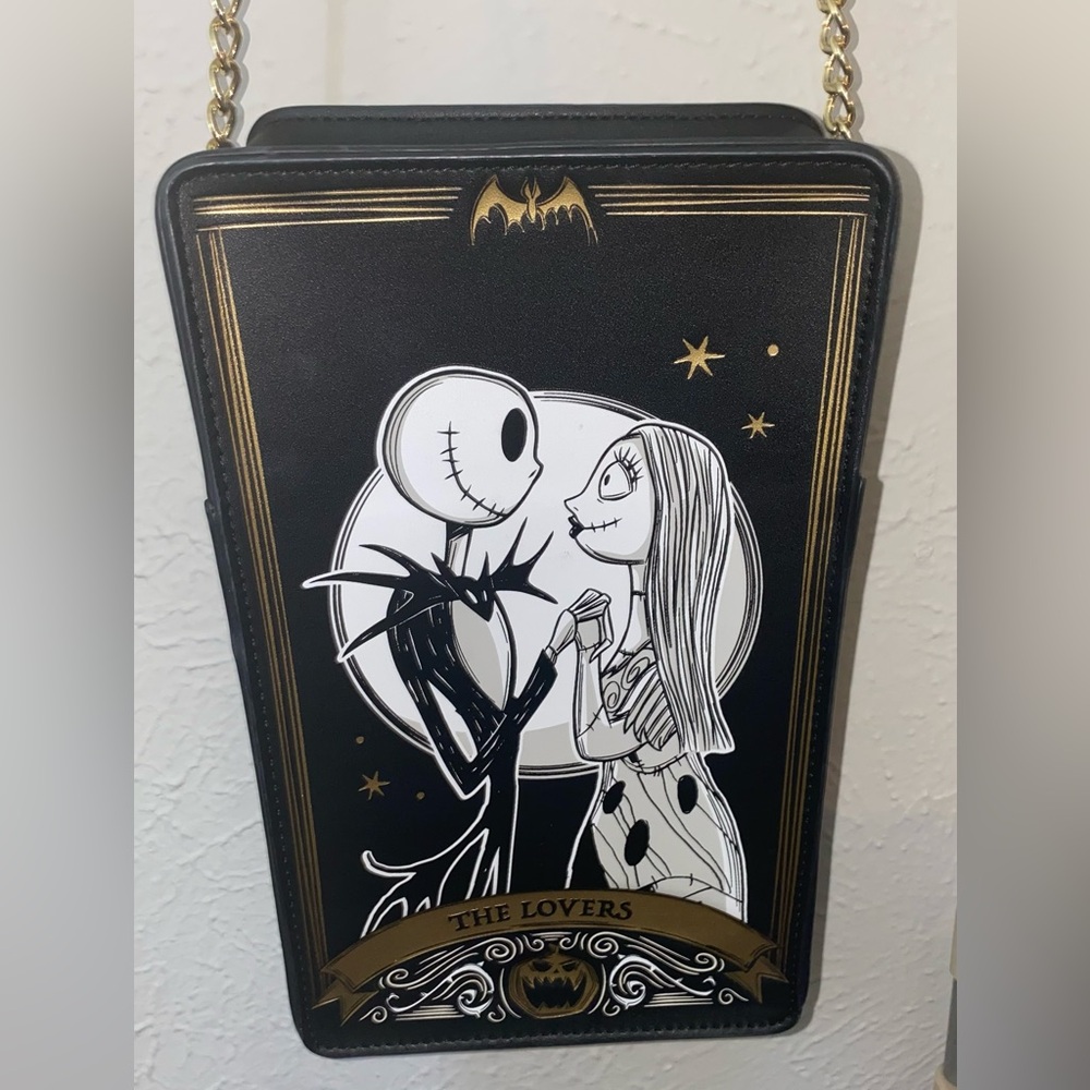 Loungefly Nightmare Before Christmas Tarot Card crossbody bag